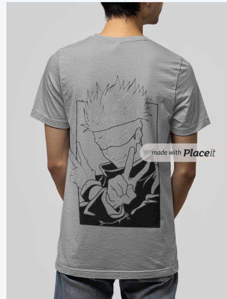 Oversized Classic anime t-shirt